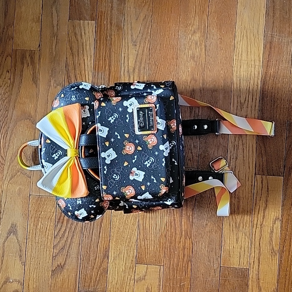 Disney Halloween AOP Loungefly bag and ears